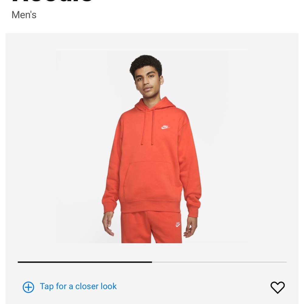 mens nike hoodie